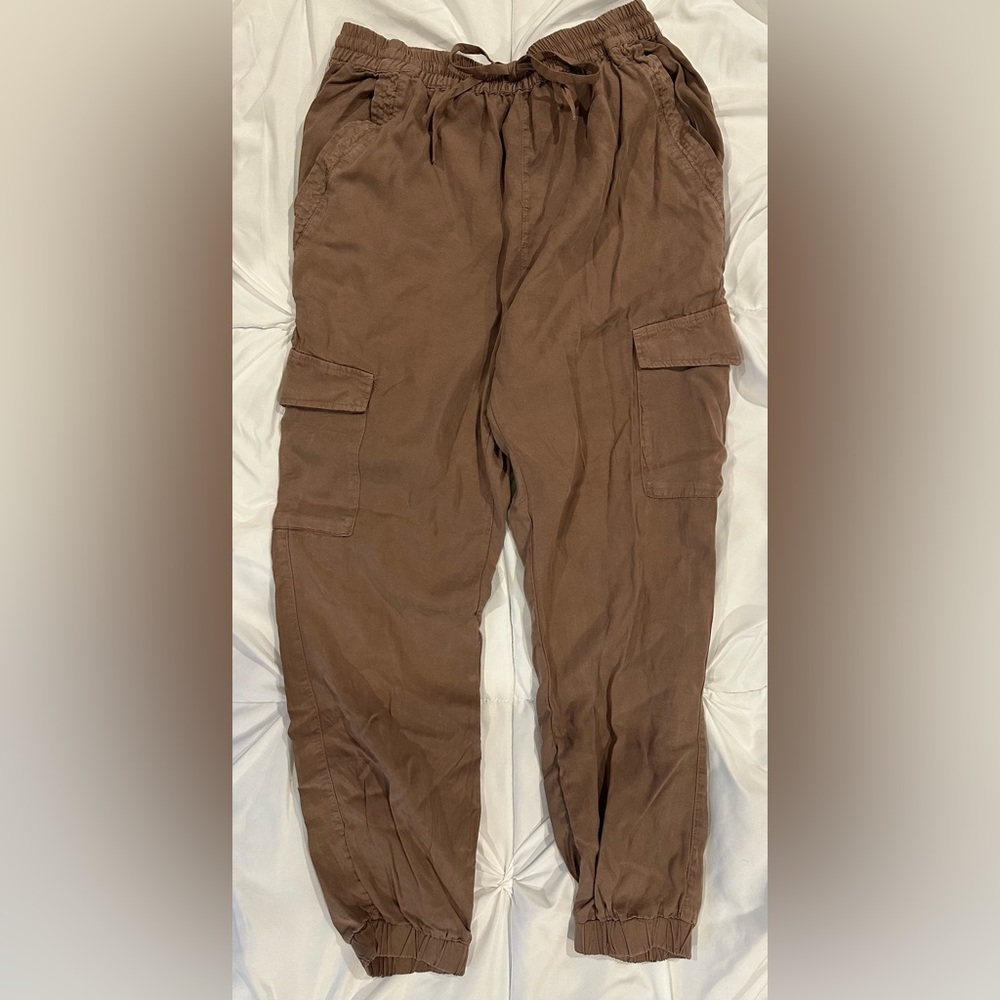 Out and about cargo jogger pants - coca SZ SM